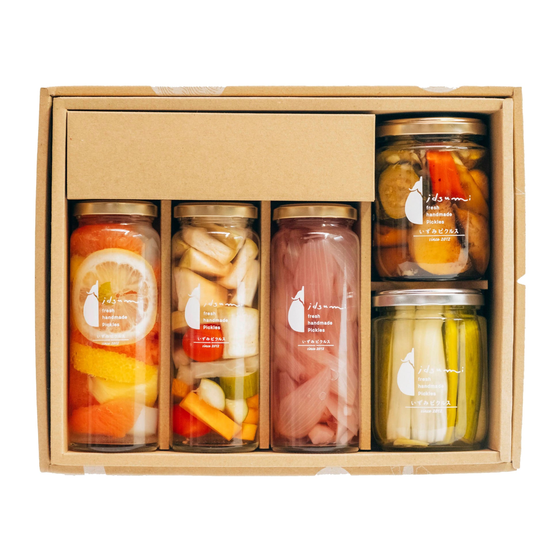 【送料無料】いずみピクルス&フルーツ5本セット