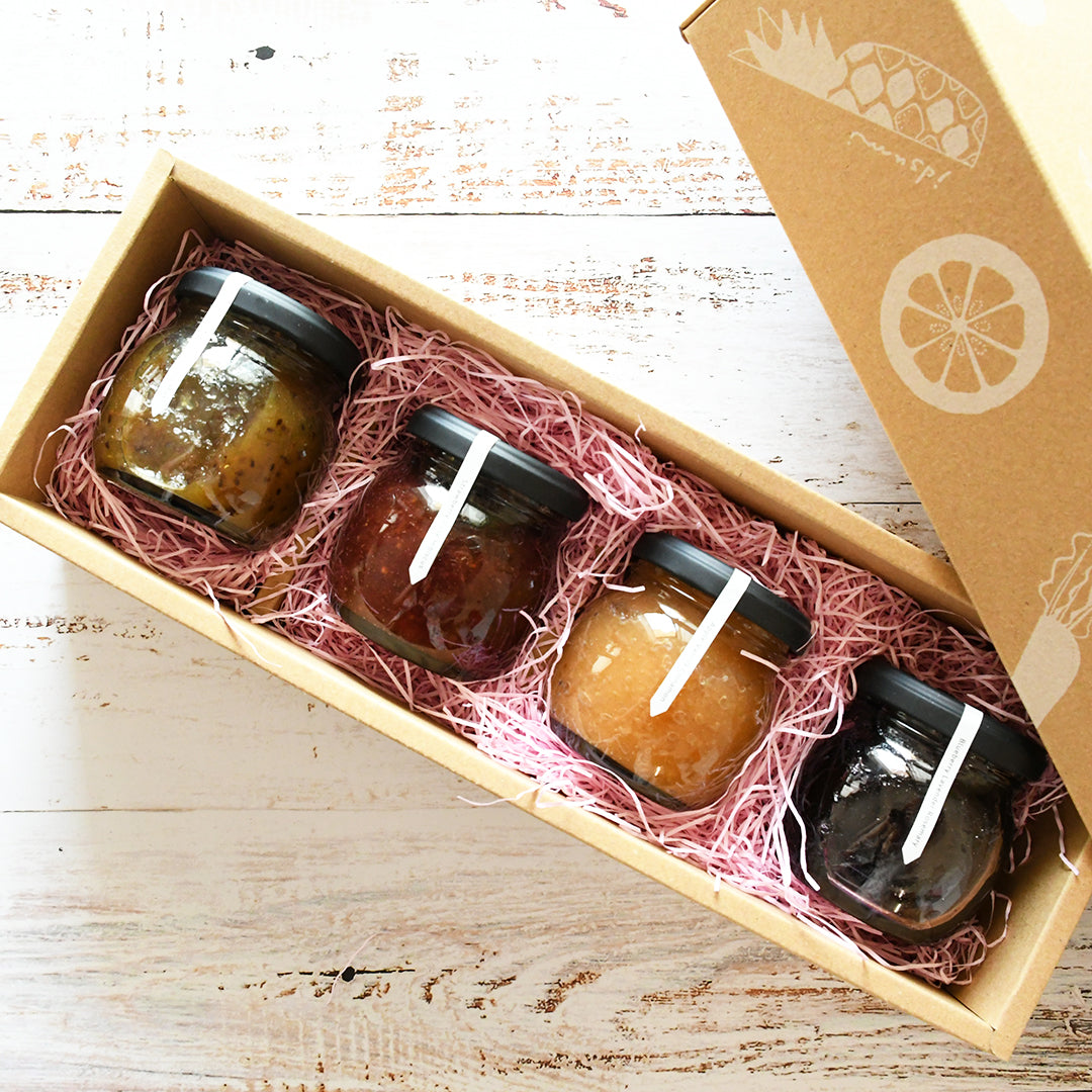 【送料・ギフト箱込み】ジャムの日【アロマジャム】アロマジャム４種ギフトセット