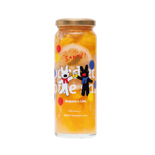 リサとガスパールオリジナルボトル/ フルーツピクルス（オレンジとぶどう）